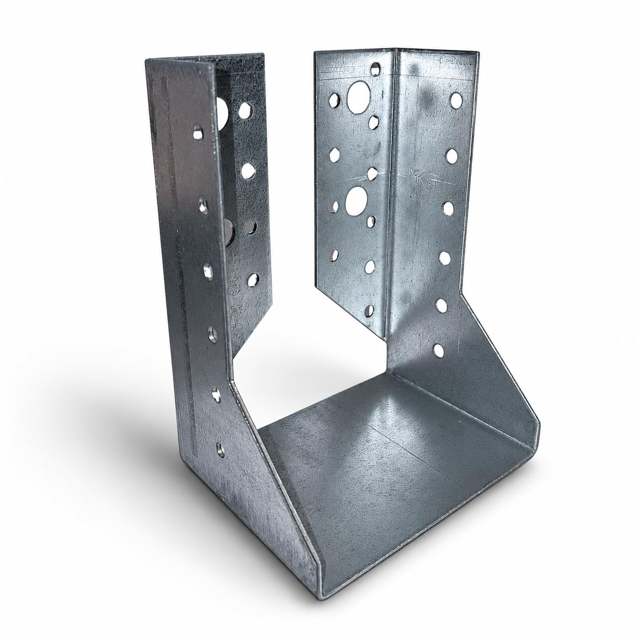 TORVON Joist Shoe Indoor Hot-Dip Galvanised Beam Support Wood Connector Beam Holder for Wood Construction Roof Carport Pergola (80 x 210 x 75 x 2.0 mm)