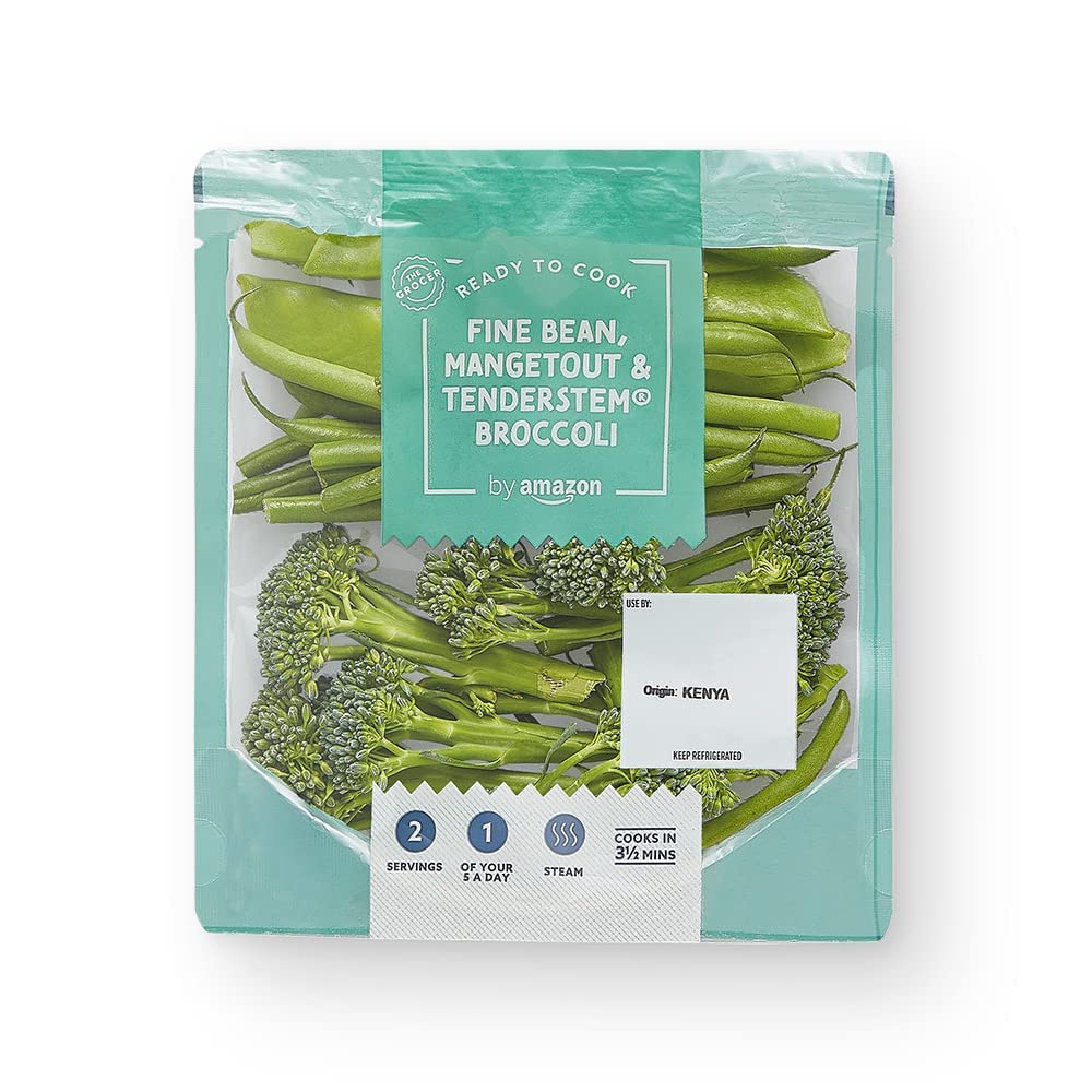 by AmazonFine Bean, Mangetout & Tenderstem Broccoli, 160g