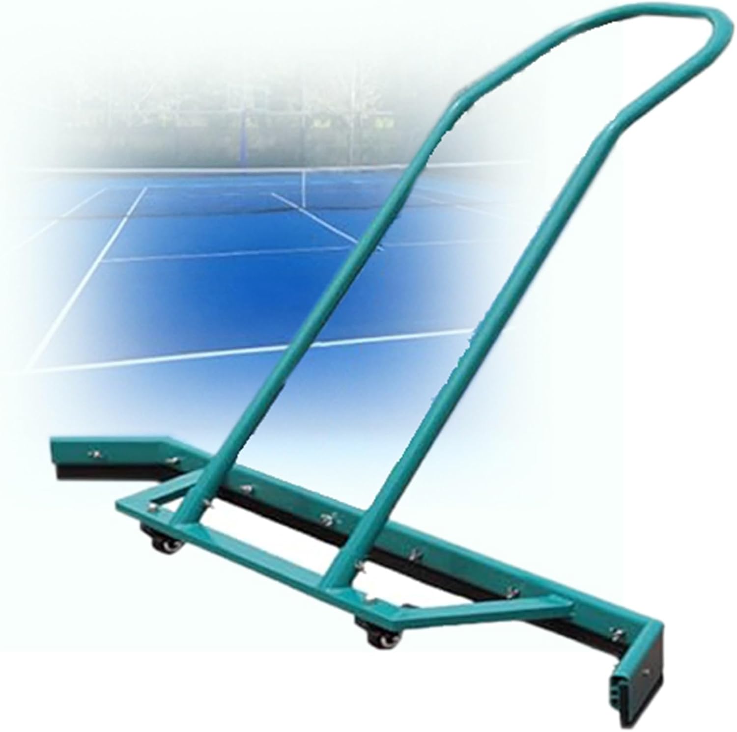 Orange Green Tennis Court Floor Squeegee, Aluminum Alloy Squeegee for Floor, Sport Court Wipers Helps Clear Water and Maintain, Highly Efficient Water Removal(Grenn)