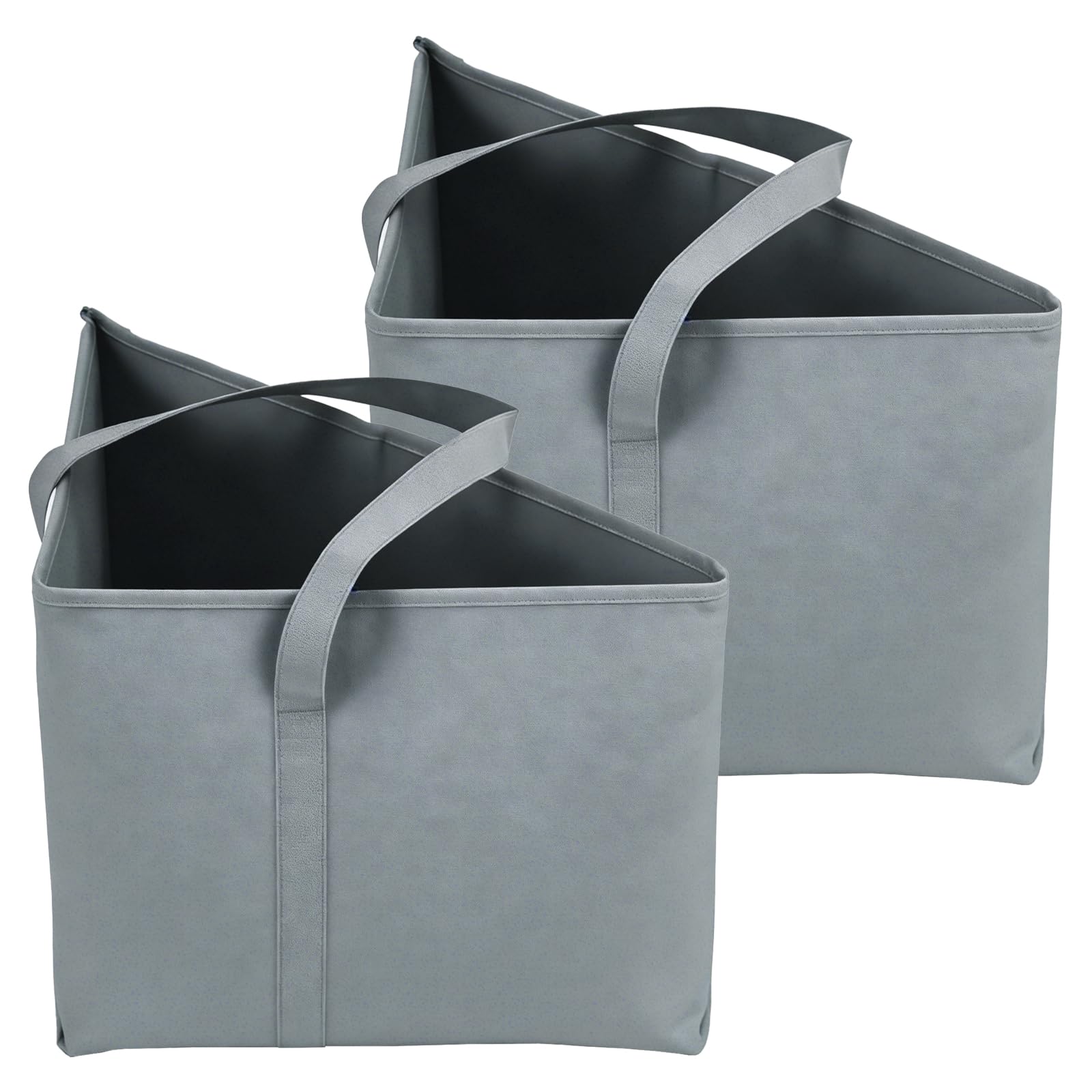 VLUNT 2 Pcs Foldable Coat Hanger Storage Bag with Two Carry Handles