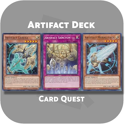 Cubierta personalizada completa para Yu-Gi-Oh! - Baraja de artefactos