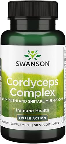 Swanson Cordyceps Complex 60 cápsulas vegetales