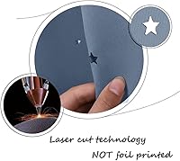 Vista 52 de NICETOWN Twinkle Stars Cortinas Opacas - Esencial para la Hora de la Siesta, Paneles de Cortinas para Tratamiento de Ventanas en Habitación