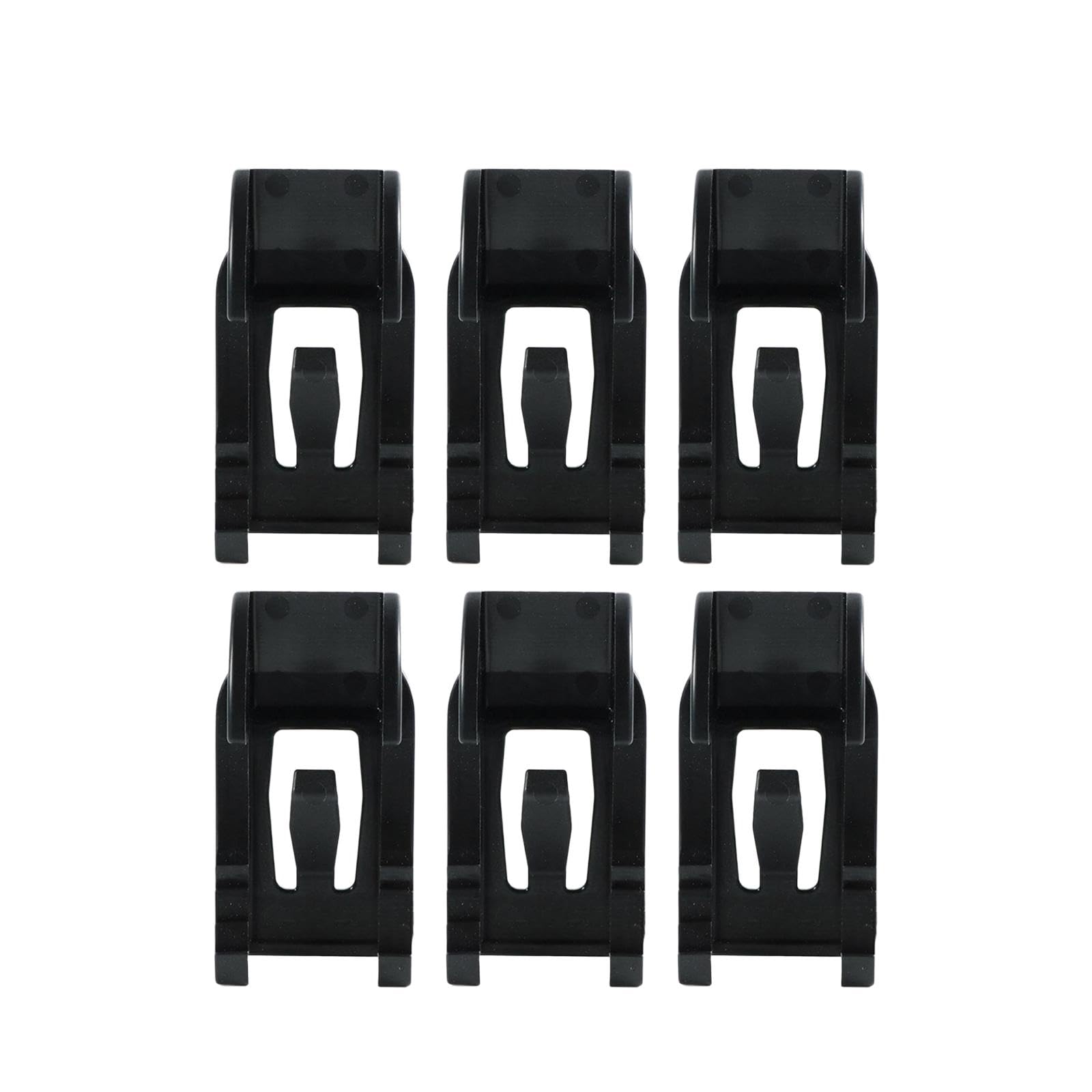 Lot de 6 Clips de Fixation pour Pare-Neige PV, Résistants Aux Intempéries, pour Panneaux Solaires et Freins à Neige PV
