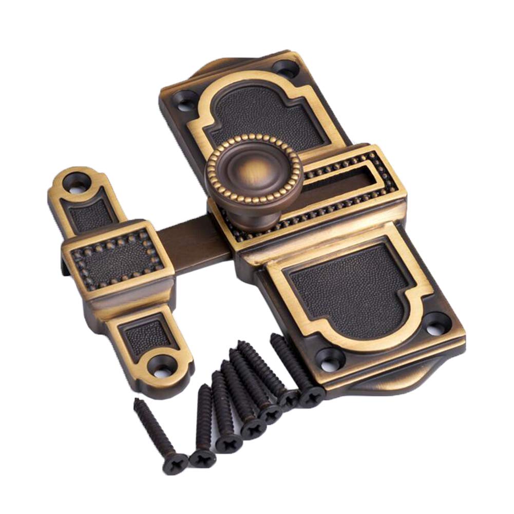 Stainless Steel Sliding Bolt Lock, Slide Bolt Lock, Copper Bronze Door Window Latch Barrel Slid. Gate Buckle