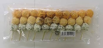 Amazon | [冷凍] ケーオー産業 海鮮団子串(たこ・えび・いか) 450g×4