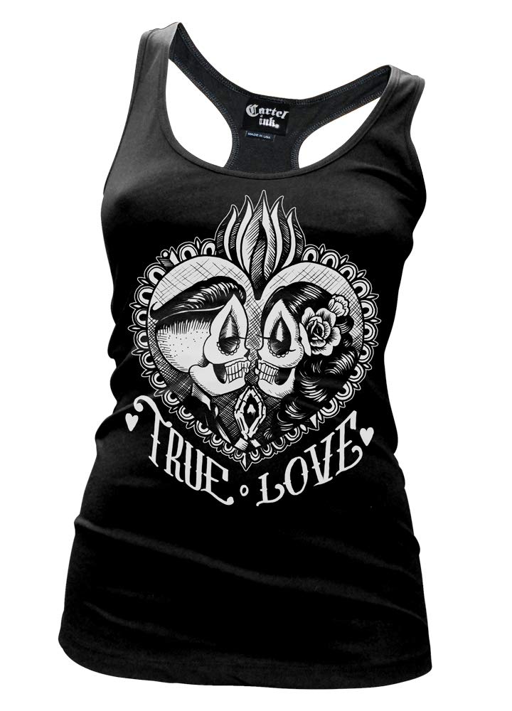 cartel inkTrue Love Women's Racer Back Tank Top
