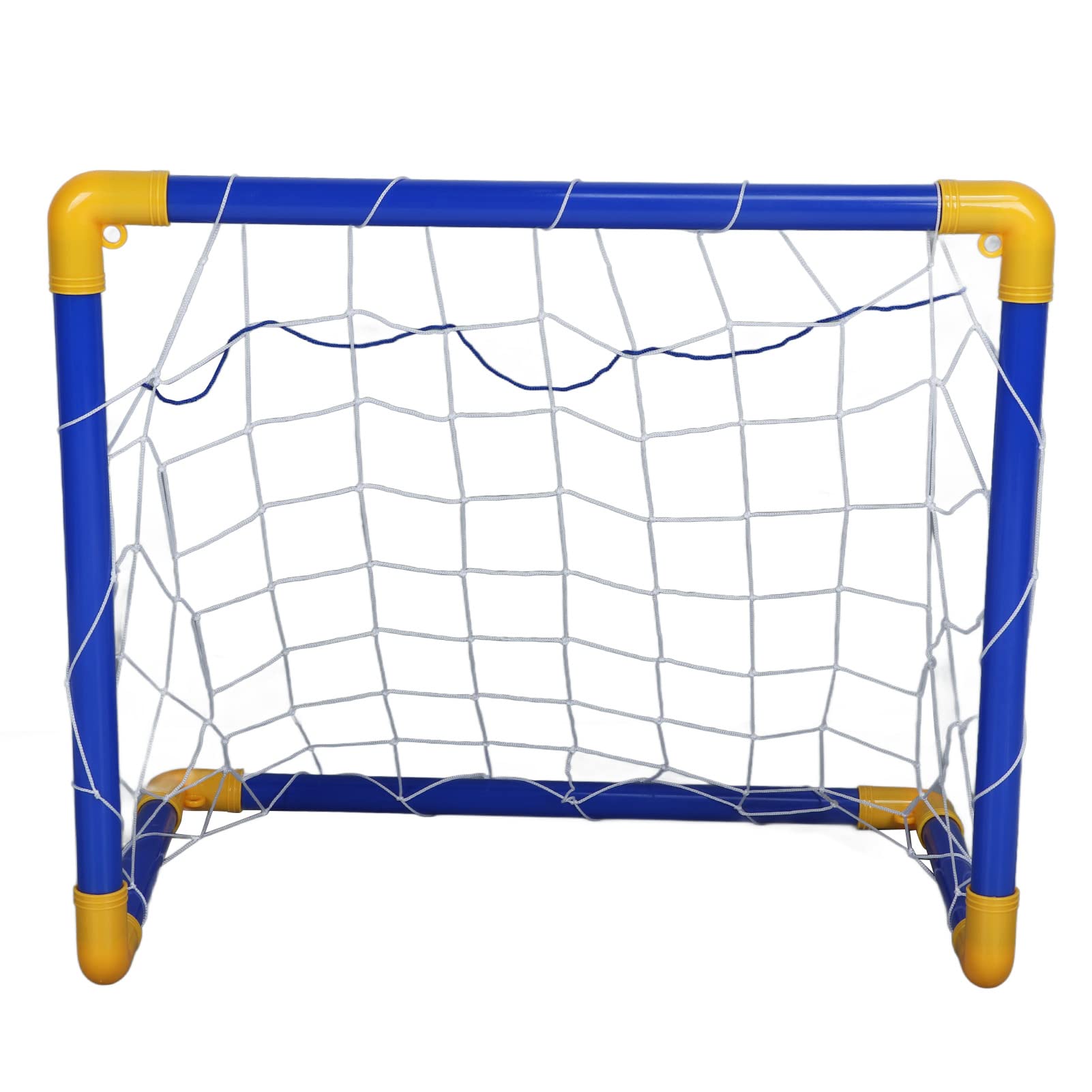 Juego de Balones de Fútbol 5 en 1 para Niños, Juguetes para Juegos Deportivos Al Aire con 6 Tubos, 2 Balones de Fútbol, ​​Bomba, Red, Disco Volador, Conos, Anillos, para Niños