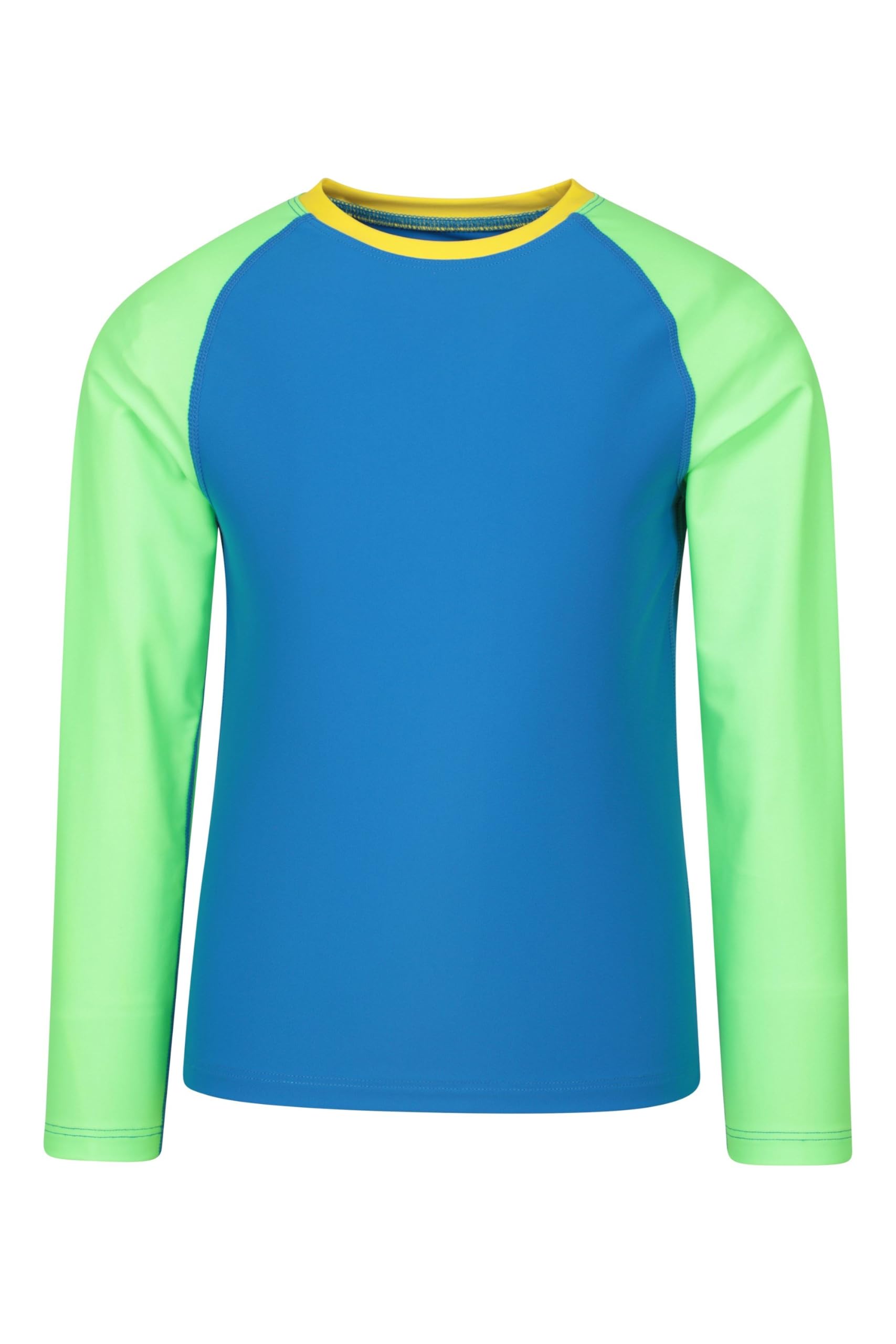 Mountain Warehouse Cobalt Kids Rash Vest - Uv Protection Rash Guard, Long Sleeves Childrens Rash Shirt, Flat Seams, Quick Drying, Stretch Fabric - Spring Summer, Swimming Teen Size 13 Years