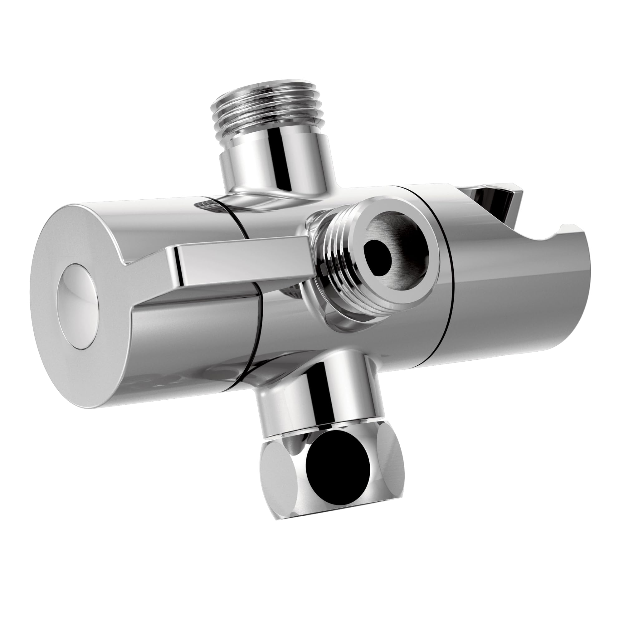 Moen CL707 Pivoting Shower Arm Diverter with Hand Shower Cradle, Chrome