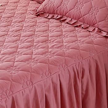 Amazon｜Fzigenle ベッドスカート 綿 マットレスカバー フリル