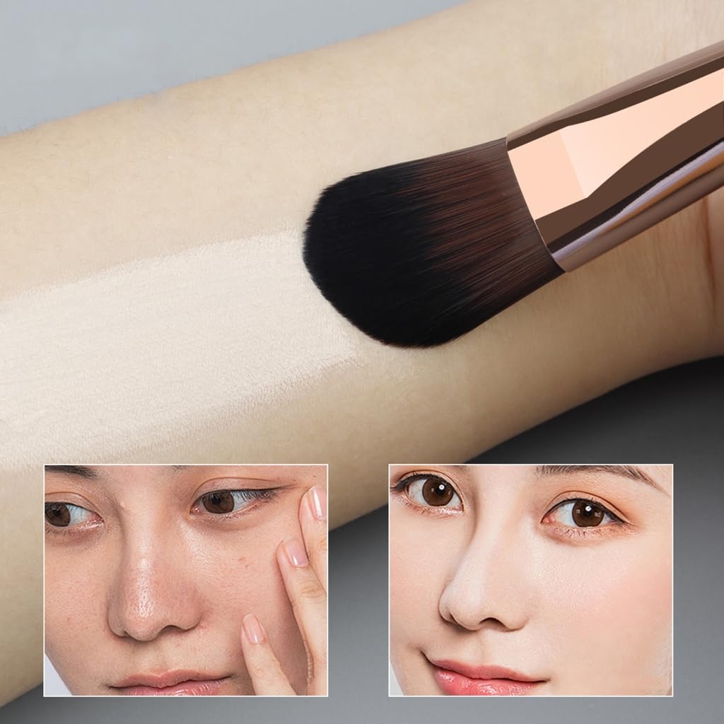 Makeup Brush Concealer Brush Contouring Brush for Blending Liquid,Buffing,Cream,Sculpting,Powder Face Makeup Tool