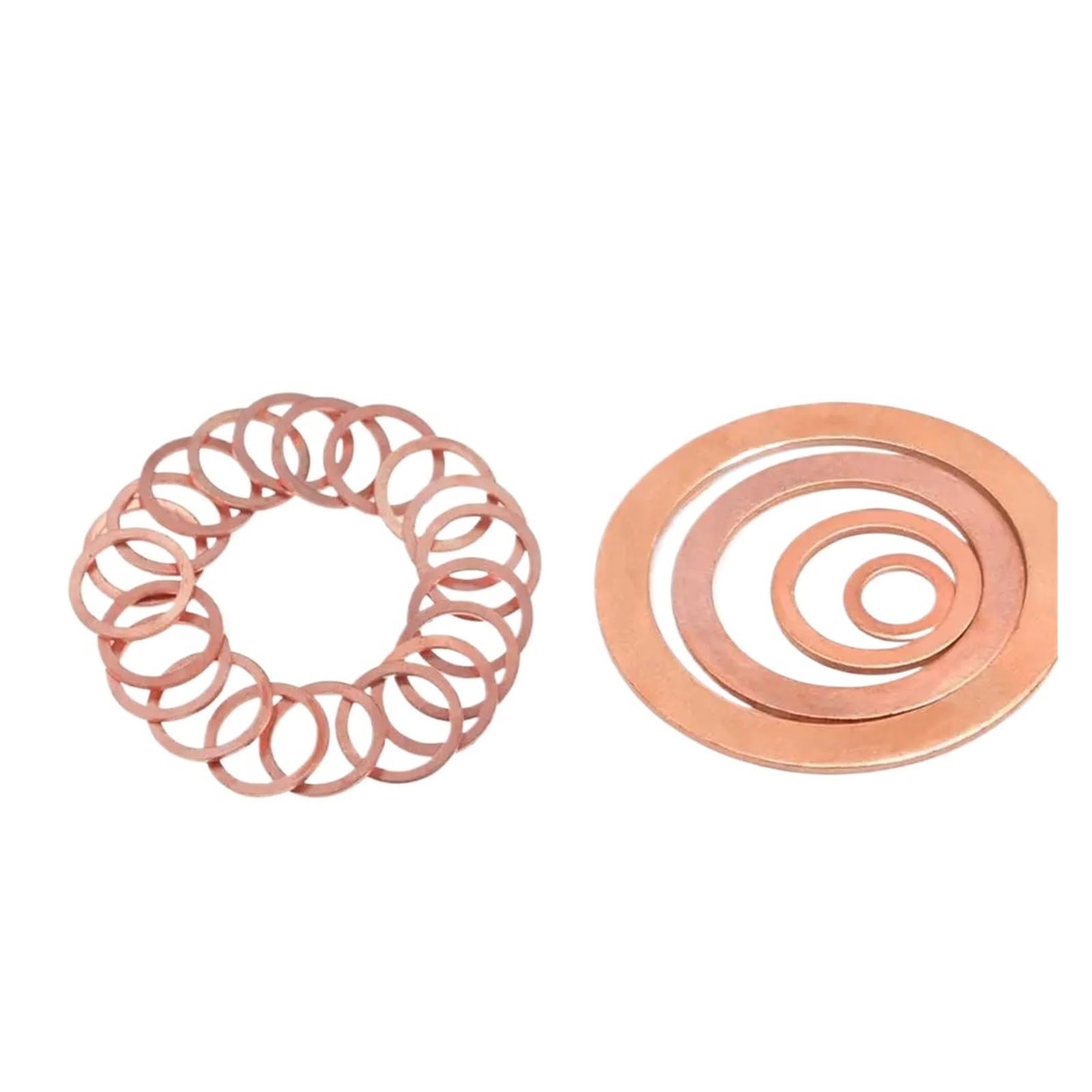 Arandelas de cobre, Arandelas de sellado cobre M5-M24 | M20x26x1.5mm,50pc