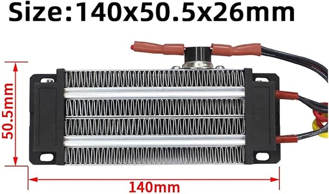 Calefactor Eléctrico Cerámico PTC 500W 110V miniatura 2