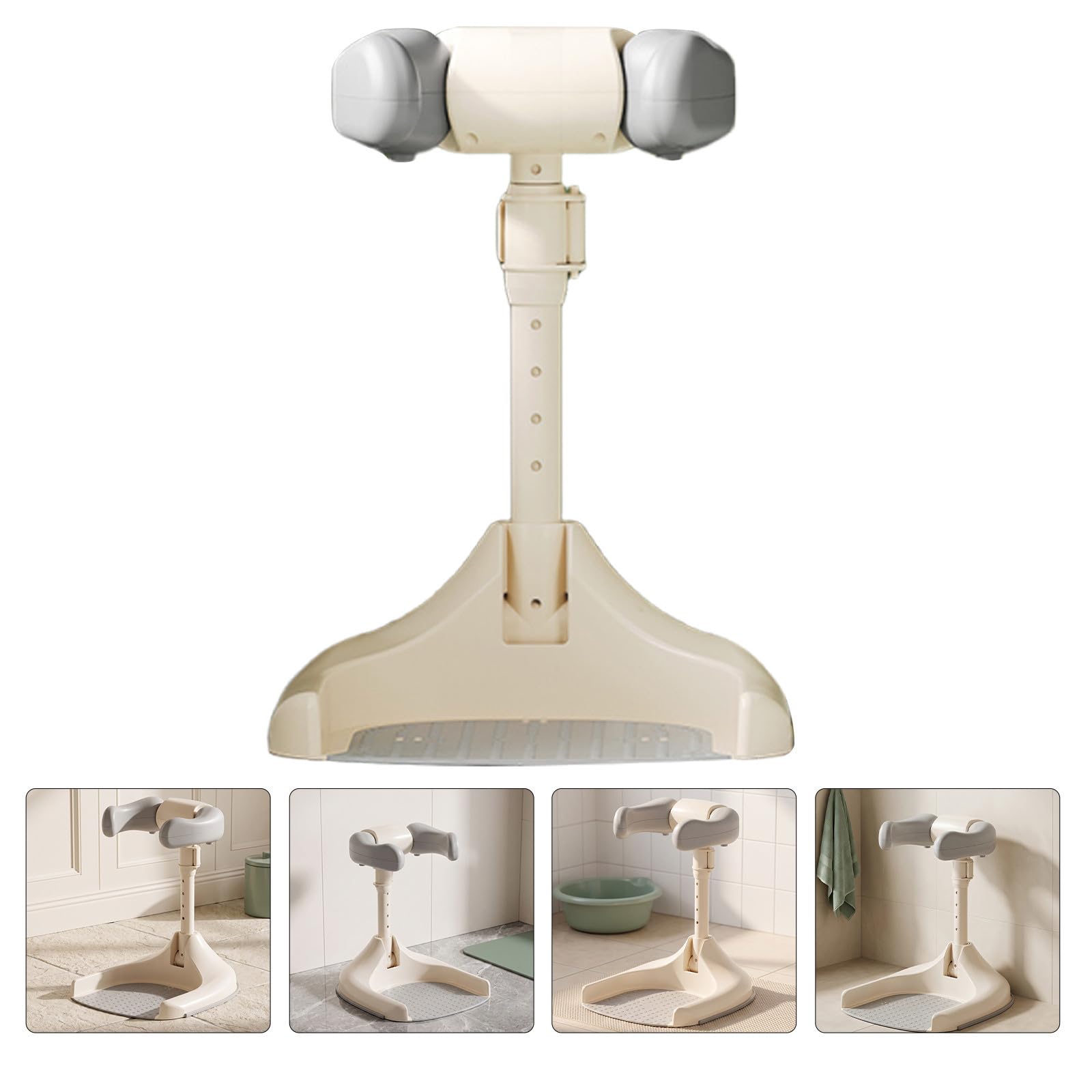 ERINGOGO Supporto da Bagno per Bebè Regolabile, Pieghevole, Antiscivolo