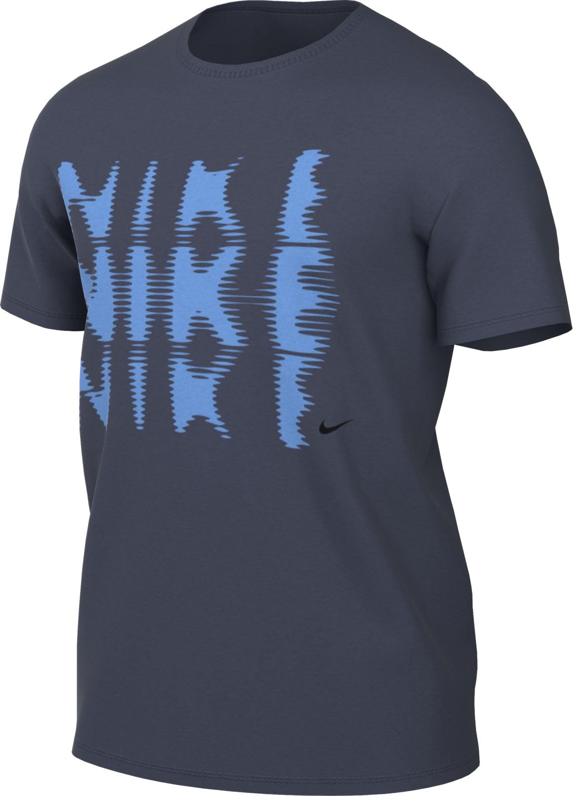 Nike Herren Dri-fit Uv Hyverse Ss Swoosh T-Shirt (1er Pack)