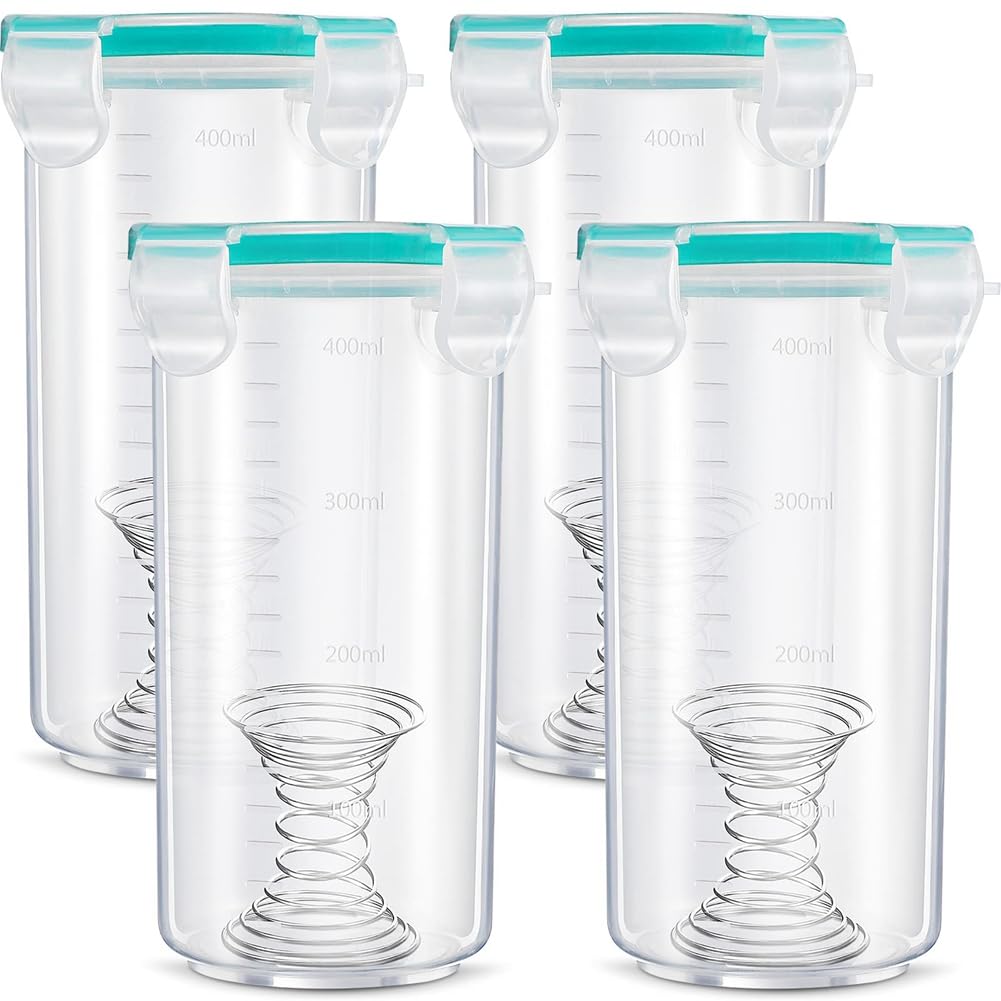 Elantoexis As Shown Touch Up Paint Container Touchup Cups Paint Storage Cups With Lids Paint Storage Containers Airtight Paint Container Easy Install Easy To Use 4Pc