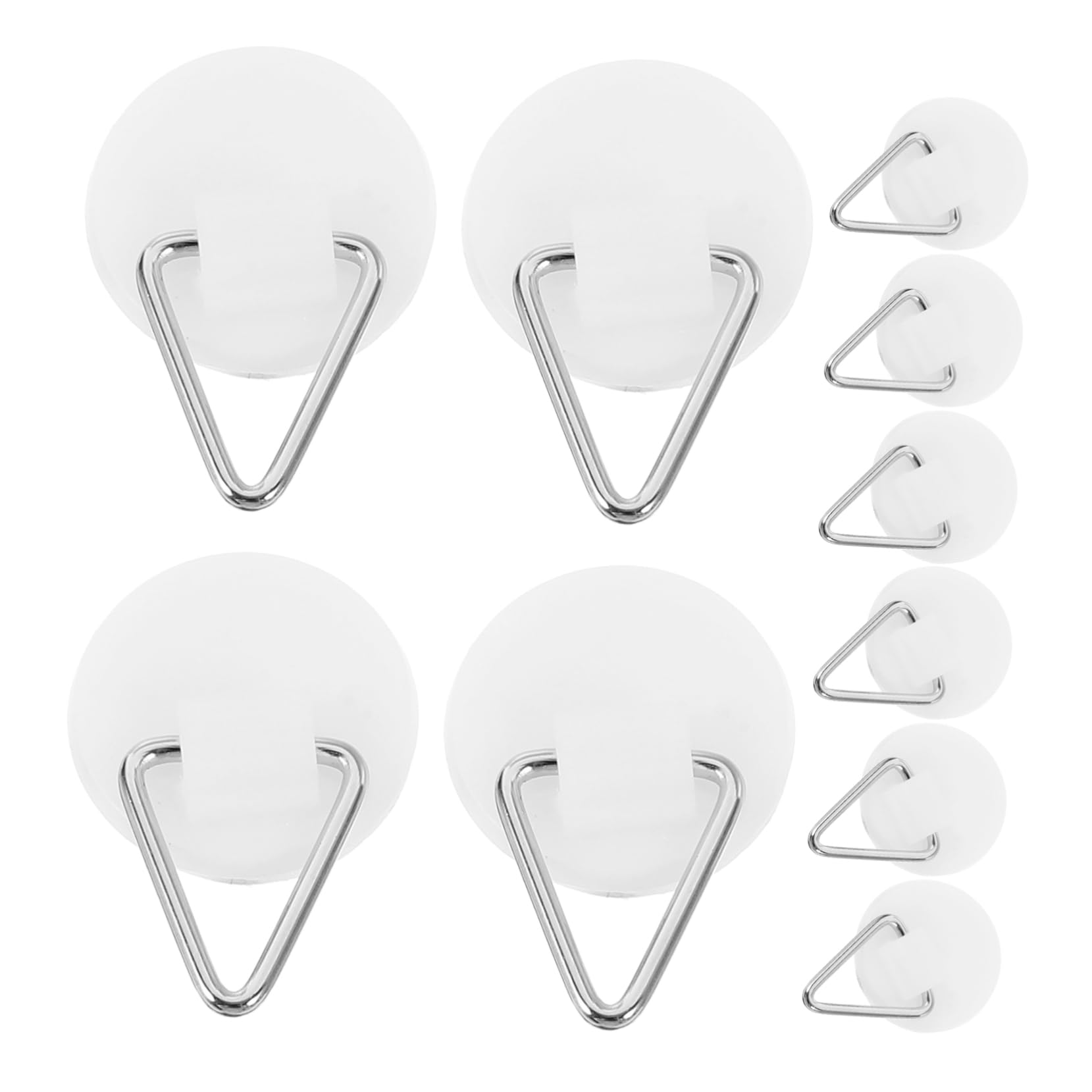 100piezas Ganchos De Pared Adhesivos Para Colgar Cuadros y Decoraciones De Soporte Resistente Sin Para Fotografías y Placas El