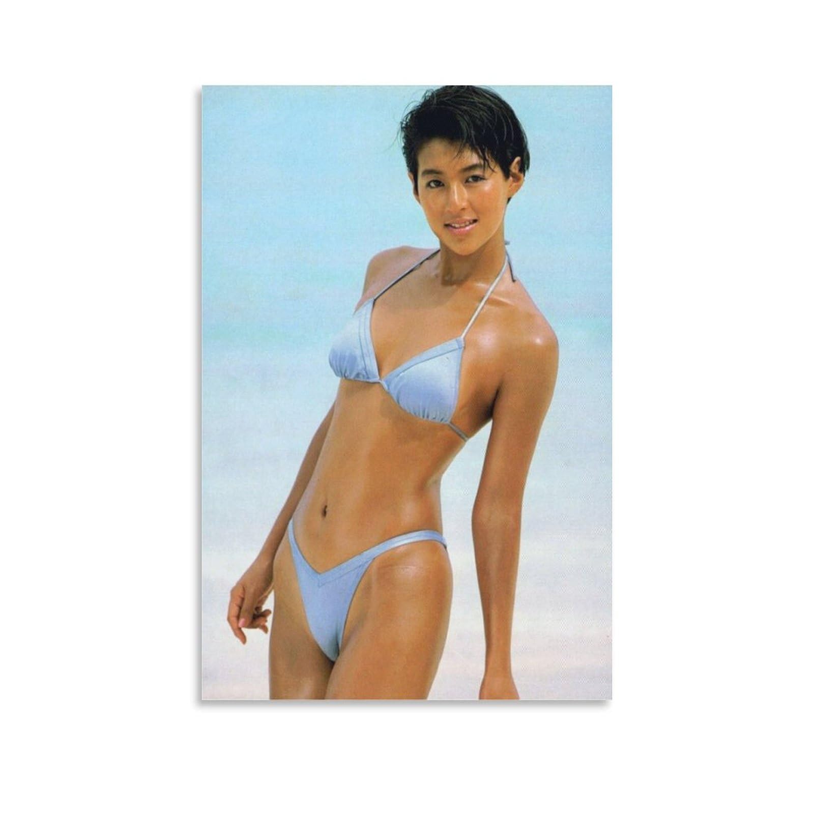 Amazon.co.jp: 鈴木保奈美 女優若い頃水着写真ポスター ウォールアート