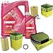 Produktbild EISENFELS Filter Set Inspektionspaket erstellt mit 6 L Motoröl MANNOL Energy 5W-30, MANN-FILTER Ölfilter, Luftfilter, Innenraumfilter, Dichtring