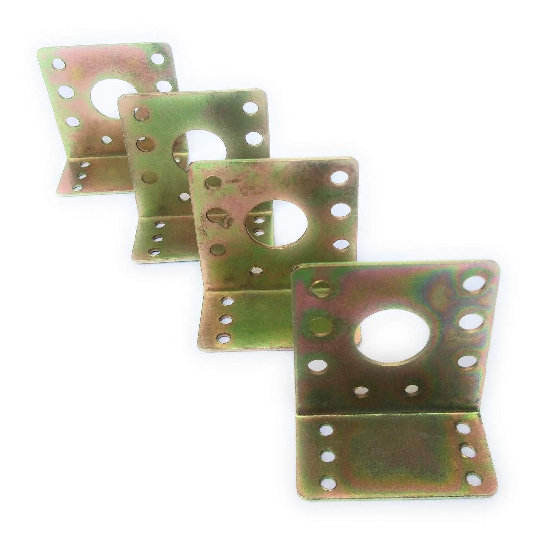 SR ROBOTICS Geared Dc Motor L Clamps -4 Pieces