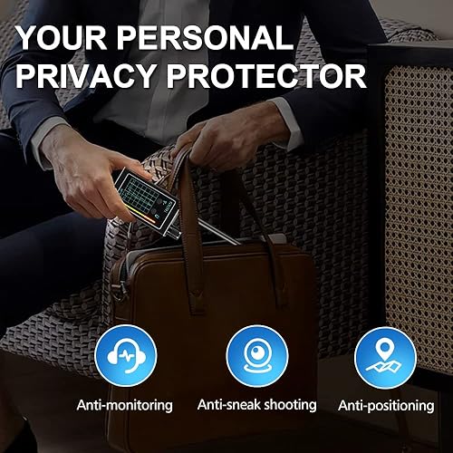 Miniatura 6 de Detector de dispositivos ocultos, detectores de cámara oculta, detector de errores, detector de espías, dispositivo de escucha buscador de cámara