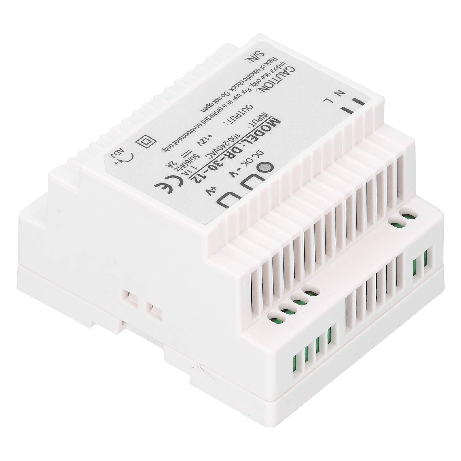 Alimentation Berm Switch Strong Durable 12V 2A DR-30-12 Remplacement des Rails Din Installer Un Magasin de Magasin Easy Carry Bureau à Domicile