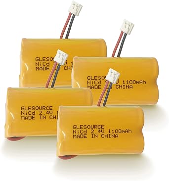 4 Pack 2.4V 1100mAh BP2-A Dual-LITE Ni-CD Battery Pack Compatible for Exit Sign Emergency Light, CSXWREB3 HUBBEL Battery, BP2A BP2-0A 0BP2-0A