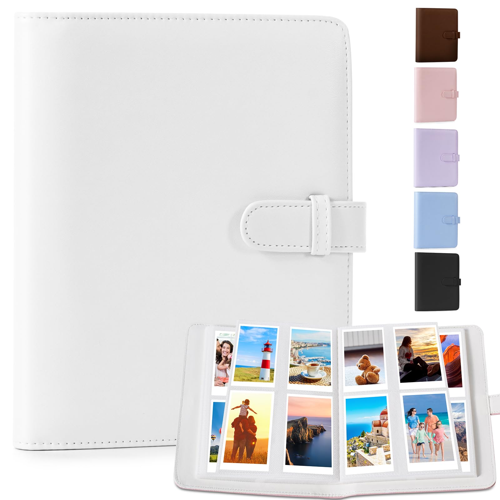 Mini Album Photo Pour Fuji Instax Mini 70 7s 8 8+ 9 11 25 50s 90, Appareil Photo Instantané Polaroid, Appareil Photo Instantané Kodak Smile Printomatic