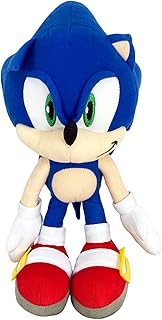 Entertainment Sonic The Hedgehog- Sonic Moveable Plush 10" H