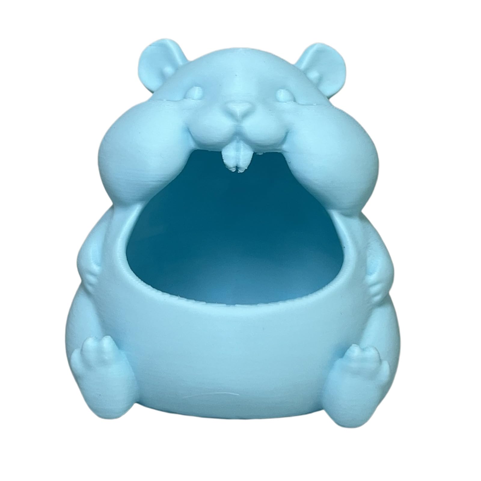 Xinsheinelry Compact Hamster Molded Decorative Dishes Desk Organizers for Organizing Little Things Around the House Small Item Storage Box