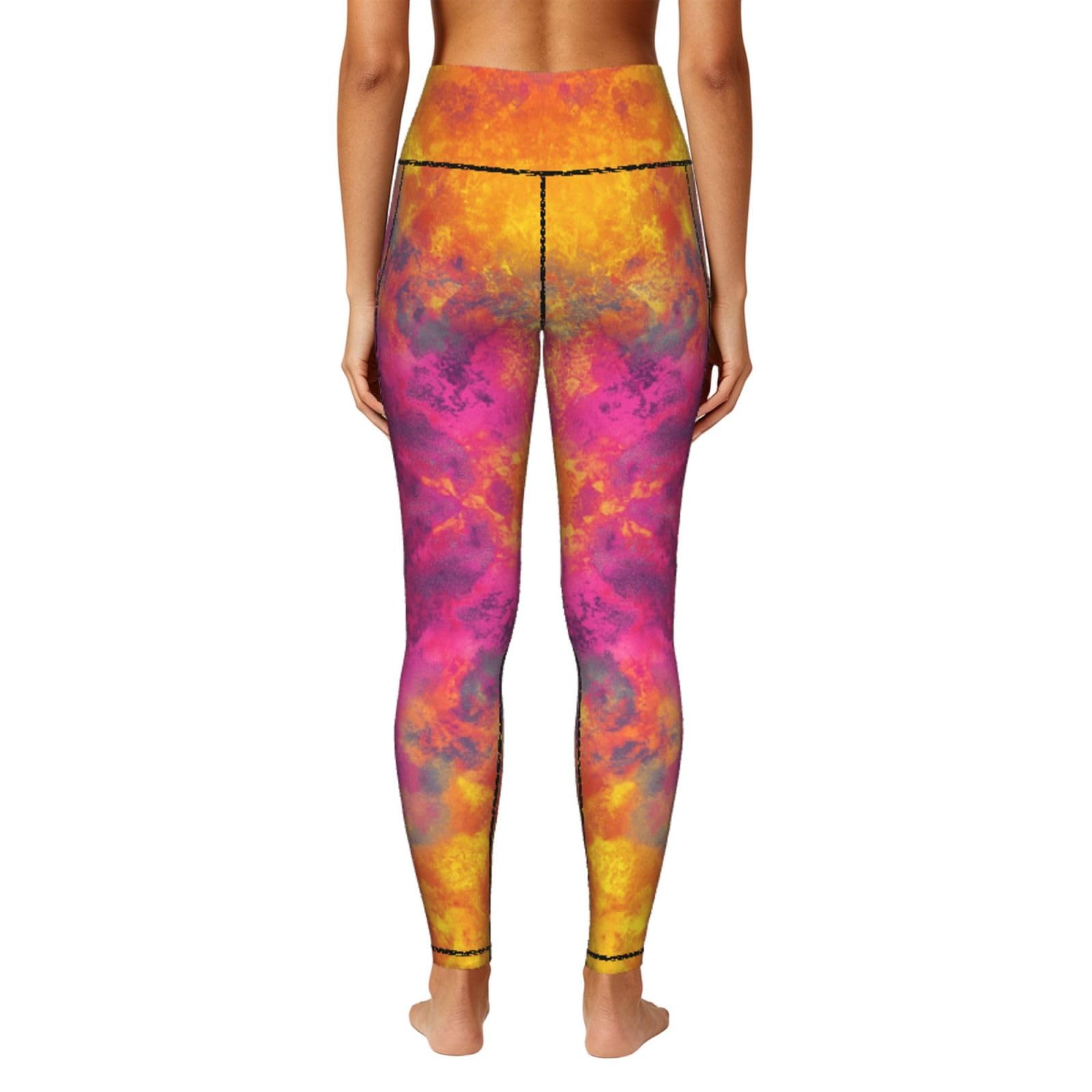 Mexpekil Leggings para mujer UK con bolsillos S-4XL