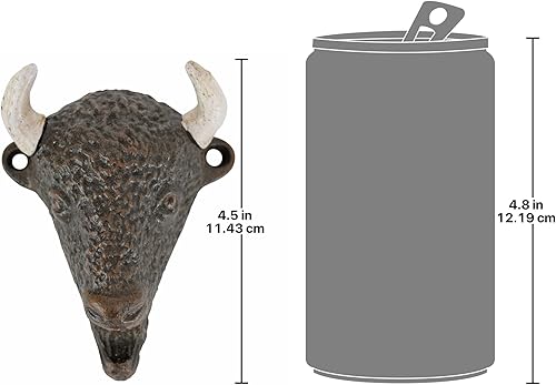 Miniatura 10 de Design Toscano Grizzly Bear of the Woods - Abridor de botellas de hierro fundido juego de dos