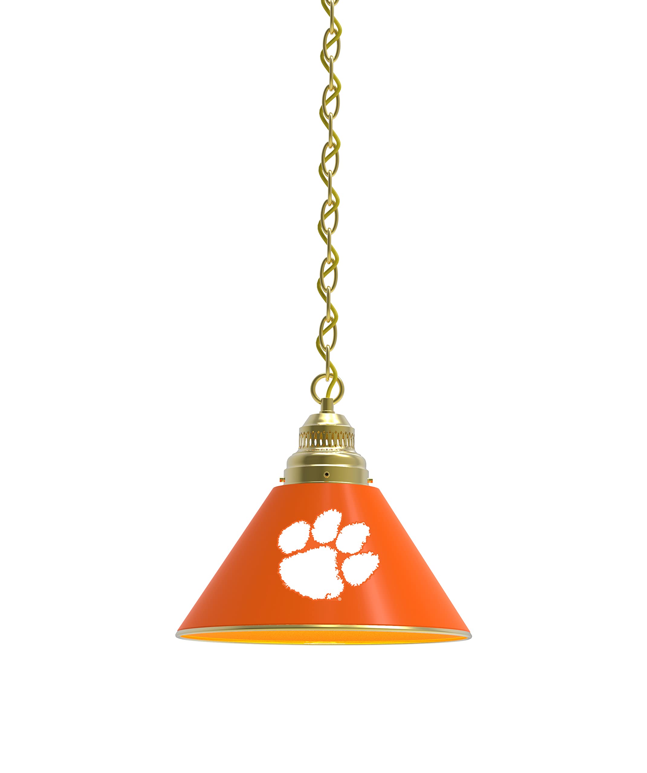 Holland Bar Stool Co. Clemson Pendant Light with Brass Fixture by The
