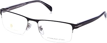 David Beckham Eyeglasses DB 1068 TI7 Black/Grey