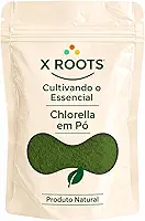 Chlorella em Pó X Roots – Alga em Pó Natural | Versátil para Bebidas e Preparações (100gr)