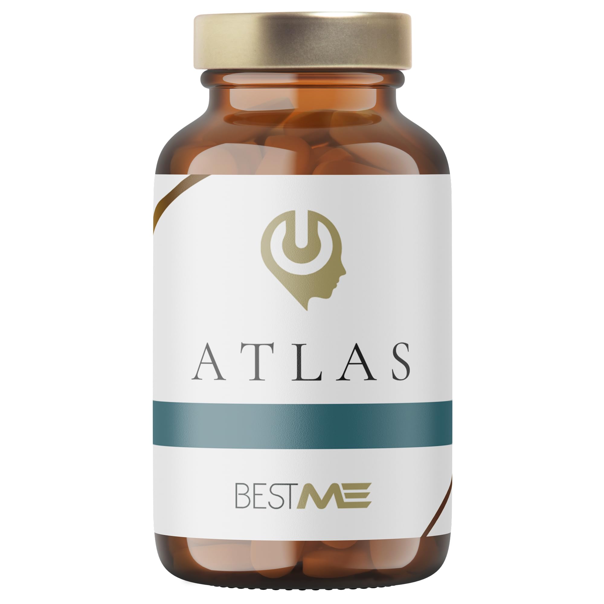 BESTME - Magnesio Complex 3X Citrato, Bisglicinato y Malato 988 mg | 60 Cápsulas con Vitaminas C/B6/B5 | Ayuda a Disminuir el Cansancio y Apoya a Músculos y Huesos (Atlas)