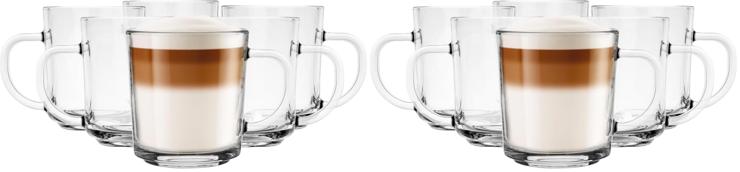Verre à eau Glasmark Krosno 250ml | Lot de 12 tasses à café et thé