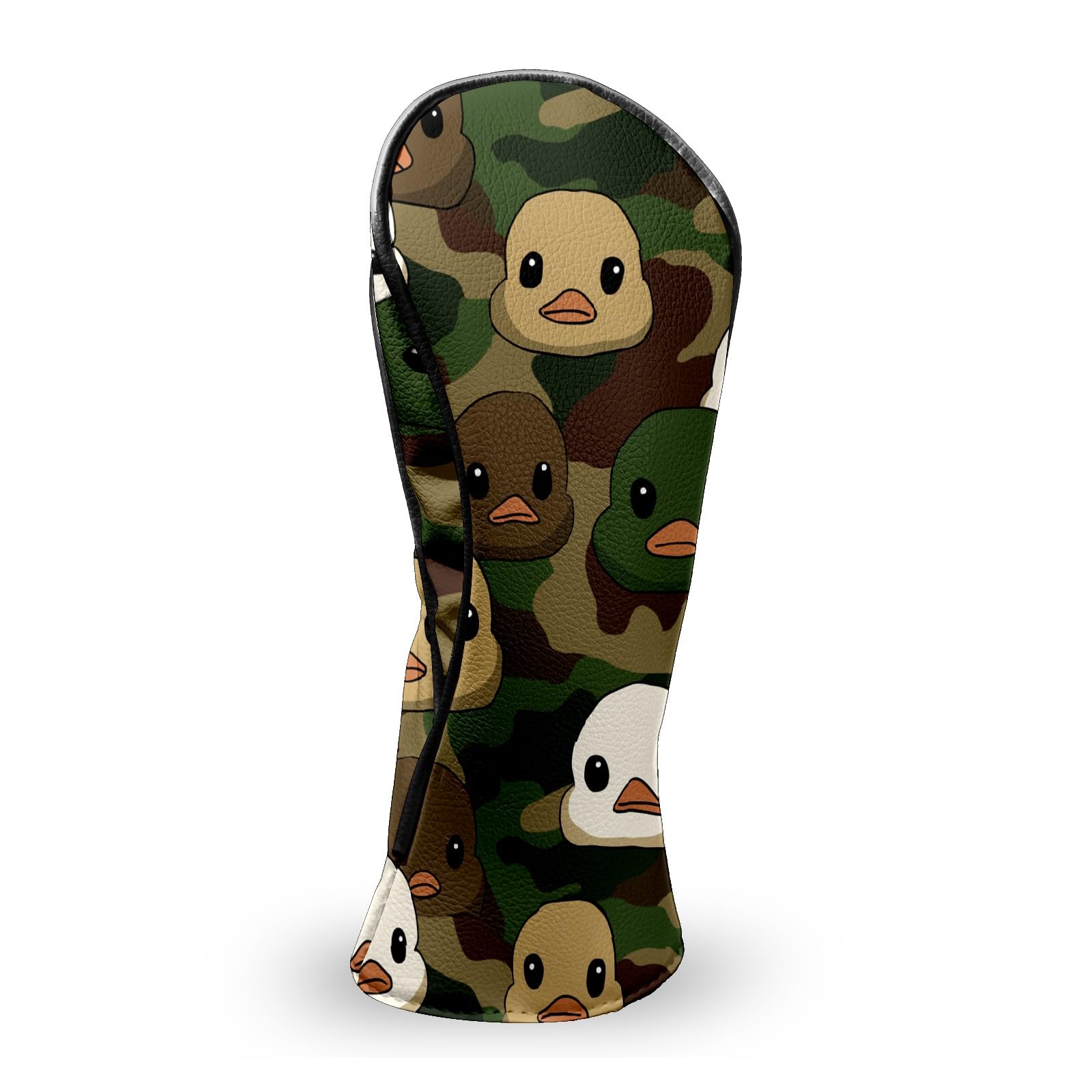 Golf Club Head Covers Duck Camouflage Premium Plush Velvet Lining, Waterproof Golf Headcovers Driver & Fairway Woods for Scratch Protection Novelty Gift for Men & Women