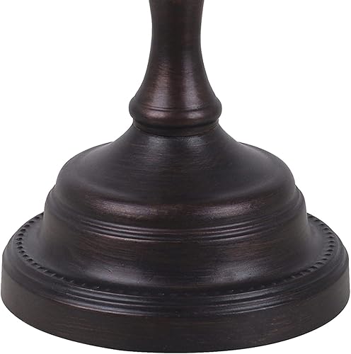 Miniatura 5 de Catalina Lámpara de escritorio tradicional, bronce clásico, hogar inteligente capaz para oficina en casa, dormitorio, apartamento, con cable con