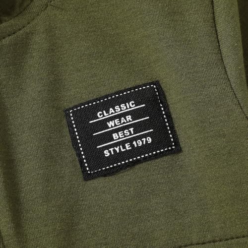 Image of YOUNGER STAR Toddler Baby Boy Girl Clothes Fall Winter Outfits Long Sleeve Hoodie Sweatshirt Sweat Pants Cotton Sweatsuits