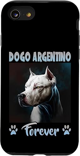 Vista 31 de Funda para iPhone 12 Pro Max Dogo Argentino Forever Dog Owner Dogo Argentino