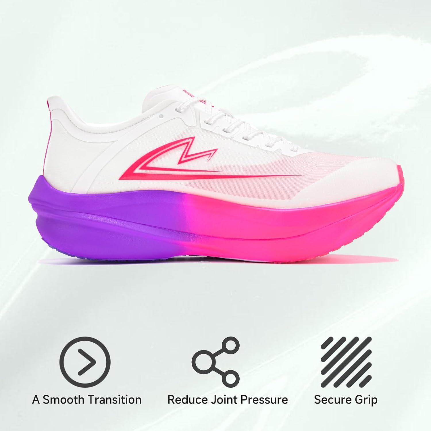 Women's Marathon Running Shoes Dual Carbon Plates & Dual Midsole Fashion Workout Shoes