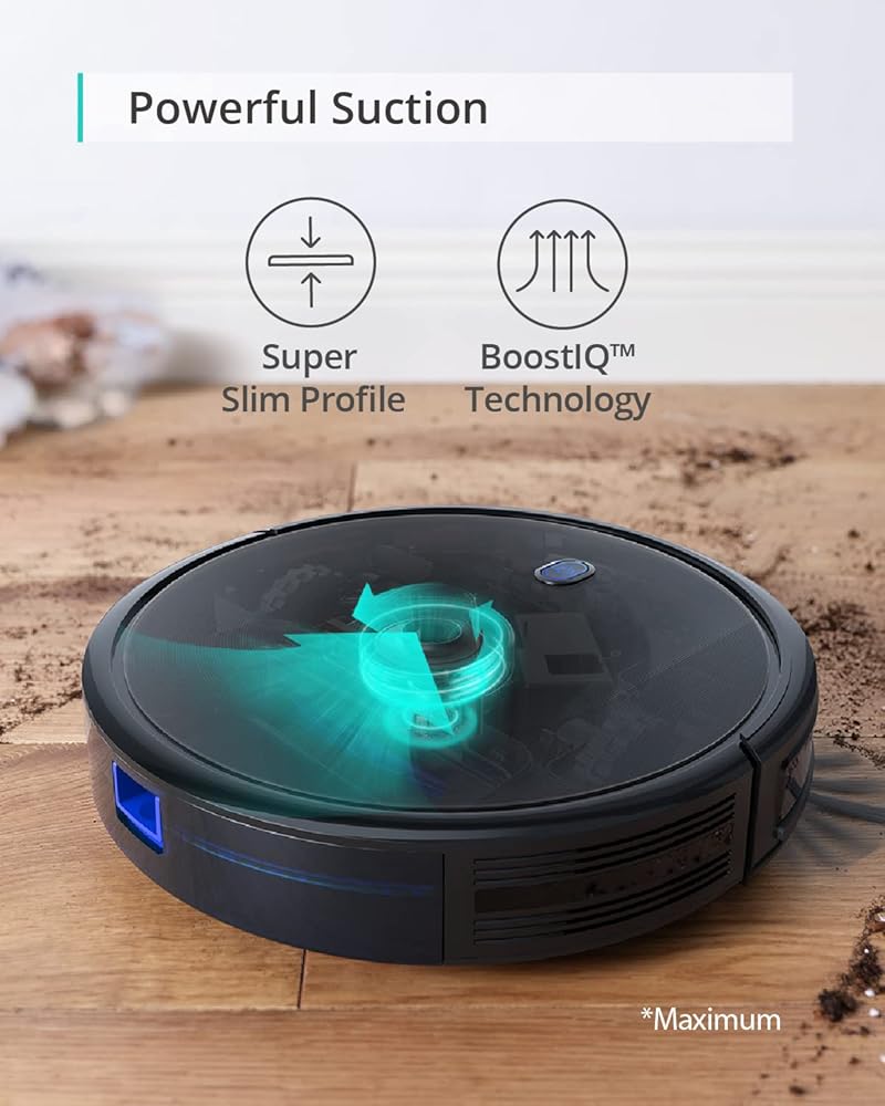 eufy 11S MAX Robot Vacuum: Ultra-Slim, Powerful Suction & Self-Charging for Hard Floors to Carpets - Image 3