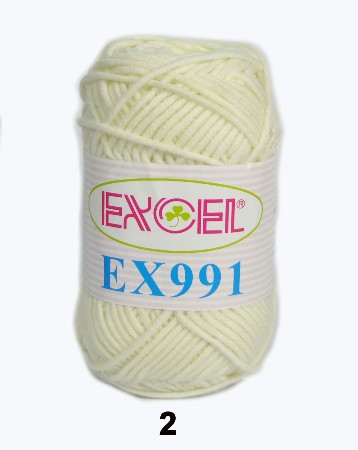 Excel Blades Multi Strand Yarn Off White Hand Knitting Yarn (2)