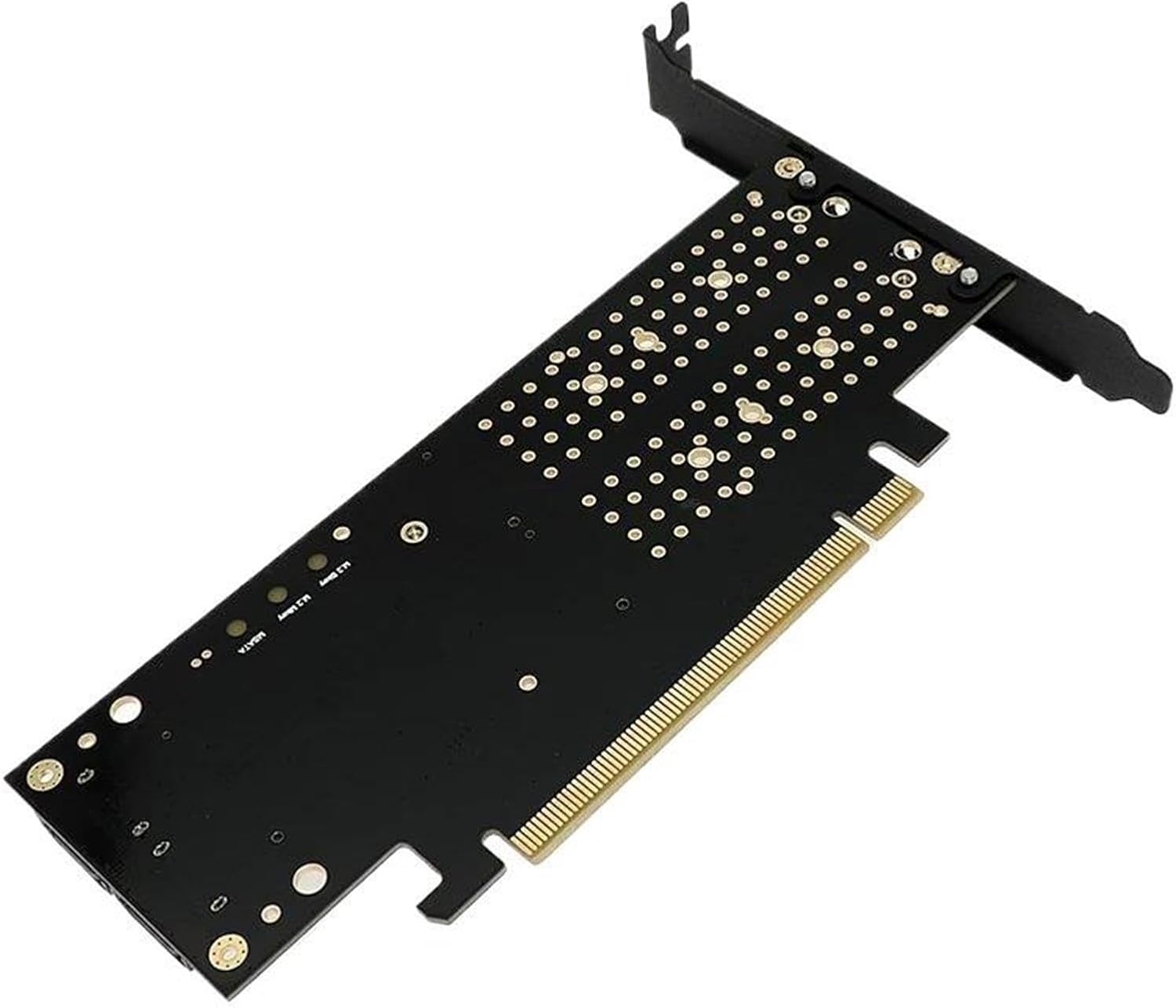 PCIe 3.0 x16 3-in-1 M.2 & mSATA SATA Expansion Card