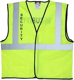 MCR Safety Class 2, Economy, Mesh, Silkscreened Sec - VCL2MLSECXL