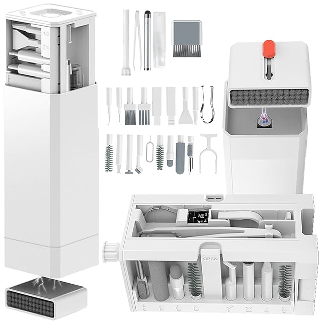Cell Phone Cleaning Kit iPhone Cleaning Kit for Charging Port Cleaner Keyboard Cleaning Kit for Airpods Android USB