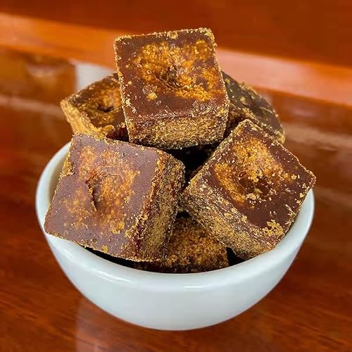 Brown sugar 8.81oz -Handmade by ancient method-Preparation of brown sugar block from Yunnan sugarcane juice 原汁红糖250g
