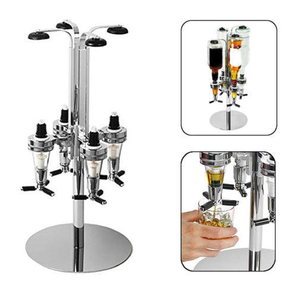 Sharplace Distributeur de Bouteilles Mural avec Cadre en d'Aluminium Parfait pour Bière Rhum, 30ml